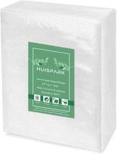 Vacuum Sealer Bags, Food Vacuum Sealer Bag, 100Pcs 3.5" X 5.1" Smell Proof Bags,