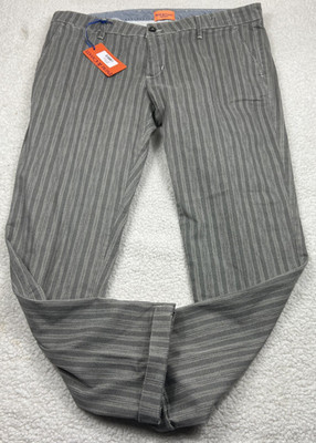 Pauri & Casati The Statement Dress Pants Mens 38 Gray Capri Made In Italy 38x30