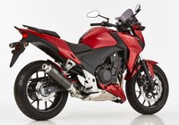 Hurric Supersport Slip On ErsatzdäMpfer (2-1) FüR Honda CBR500R 471 Ccm Bj 13-15