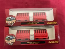 ERTL HO-SCALE SEIS FILAS CORNHEADS FLATCAR CARGA X2 #4063 ¡¡TOTALMENTE NUEVO!! 🚂