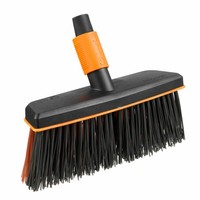 Fiskars Quikfit Allzweckbesen Allzweck Besen Kehrbesen Werkzeugkopf Garten 26 Cm