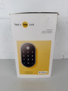 NEW Google Nest x Yale Smart Lock Deadbolt Satin Nickel, RB-YRD540-WV-619, WiFi