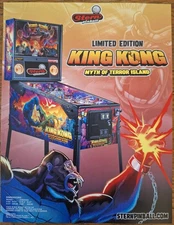 KING KONG LE Stern Pinball flyer