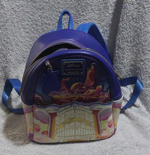 Loungefly Disney Hercules Mini Backpack Purse, Blue Multicolor