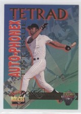 1995 Signature Rookies Tetrad Auto-Phonex Test Issue Ruben Rivera #T4 0q3