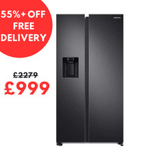 SAMSUNG Fridge Freezer American RS68A884CB1/EU Black Series 8 SpaceMax