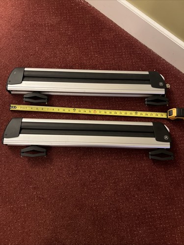 ACURA OEM Ski Rack Thule Snowboard 29” 2 Keys Roof Rack Universal 🔥EXC Honda