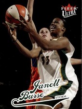 2004 Ultra WNBA #50 Janell Burse