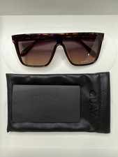 Quay Nightfall Tortoise/Brown Polarized Sunglasses New With Tags 138-18-145