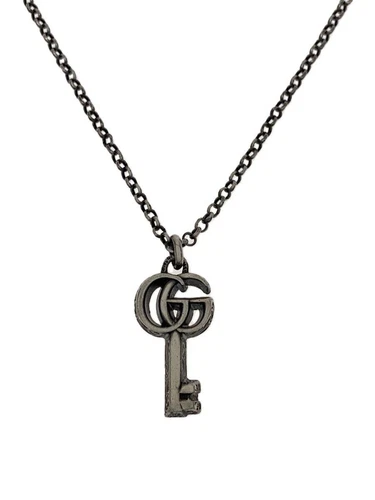 Collana Gucci doppia chiave G SV925 argento usata