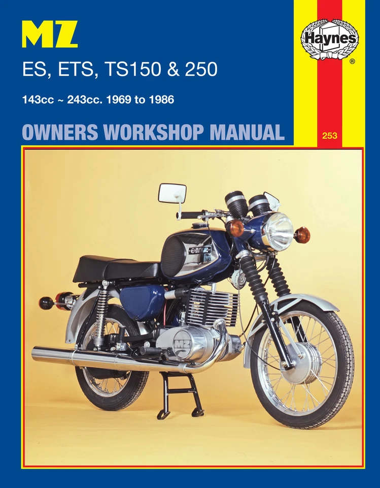 Haynes Manual 0253 for MZ ES150, ETS150, TS150, ES250, ETS250, TS250 (69 - 86)