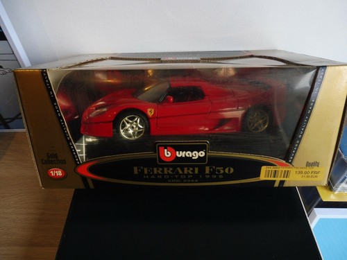 Voiture de collection - BBURAGO - Ferrari FXXK Rouge - Echelle 1/18ème
