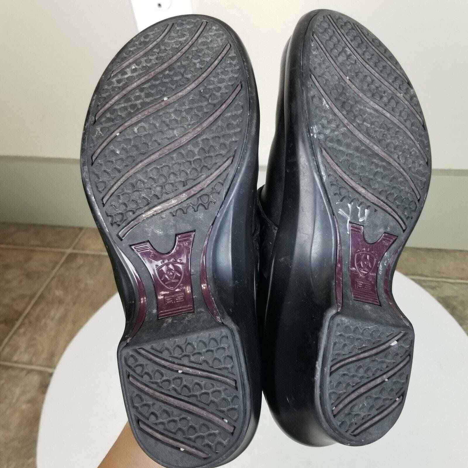 Ariat Shoes Leather Mules Women 6.5B Black Leathe… - image 12