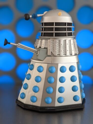 Doctor Who Power of the Daleks Silver Blue Drone Dalek Classic 5” Figure B&M UK - Picture 8 of 8