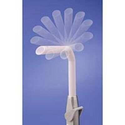 Angle-Ease Adjustable HVE Tips, Fits all standard HVE valves. Single-use White