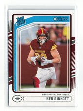 BEN SINNOTT #314 2024 PANINI DONRUSS COMMANDERS ROOKIE RC