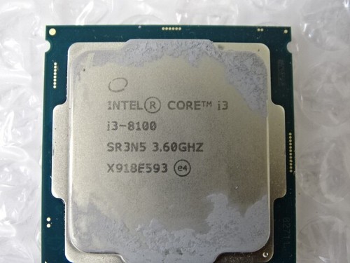 Intel Core i3-8100 3.60GHz 6MB Quad-Core LGA 1151/Socket H4 CPU Processor SR3N5 - Picture 2 of 2