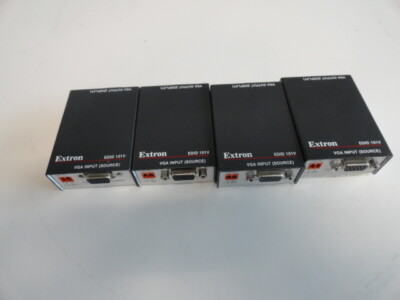 ZZ3: Lot of 2 Extron EDID 101V VGA Input source Emulator 33-1805-01