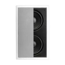 OSD Dual 8" In Wall Subwoofer 350W Passive Home Theater Paintable Grill IWS88