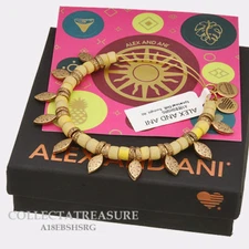 Authentic Alex and Ani Spearhead, Sunlight Rafaelian Gold Expandable Bangle