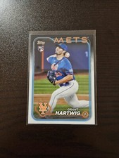 2024 Topps Series 1 Grant Hartwig RC New York Mets #130