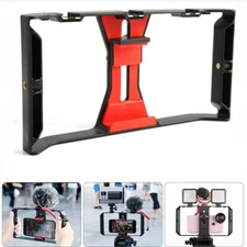 Handheld Rig Mobile Phone Camera Stabilizer Holder Frame Video Recording Cradle