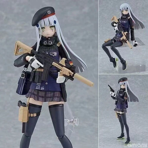 Anime sex Girl Frontier figma 573# HK416 PVC Action Figure toys model No Box - Bild 3 von 12