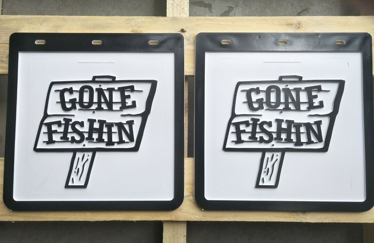 10"x09" PAIR HEAVY DUTY UTE BOAT TRAILER MUD FLAPS 250x230mm AUST MADE