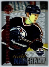 1995-96 TOPPS MEMBERS ONLY STADIUM CLUB TODD MARCHANT EDMONTON OILERS #49