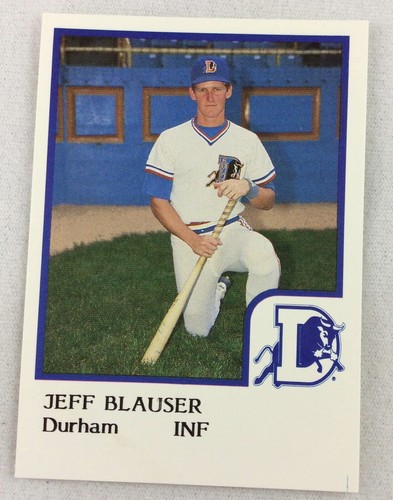 1986 Durham Bulls - International League Baseball ProCard - Jeff Blauser
