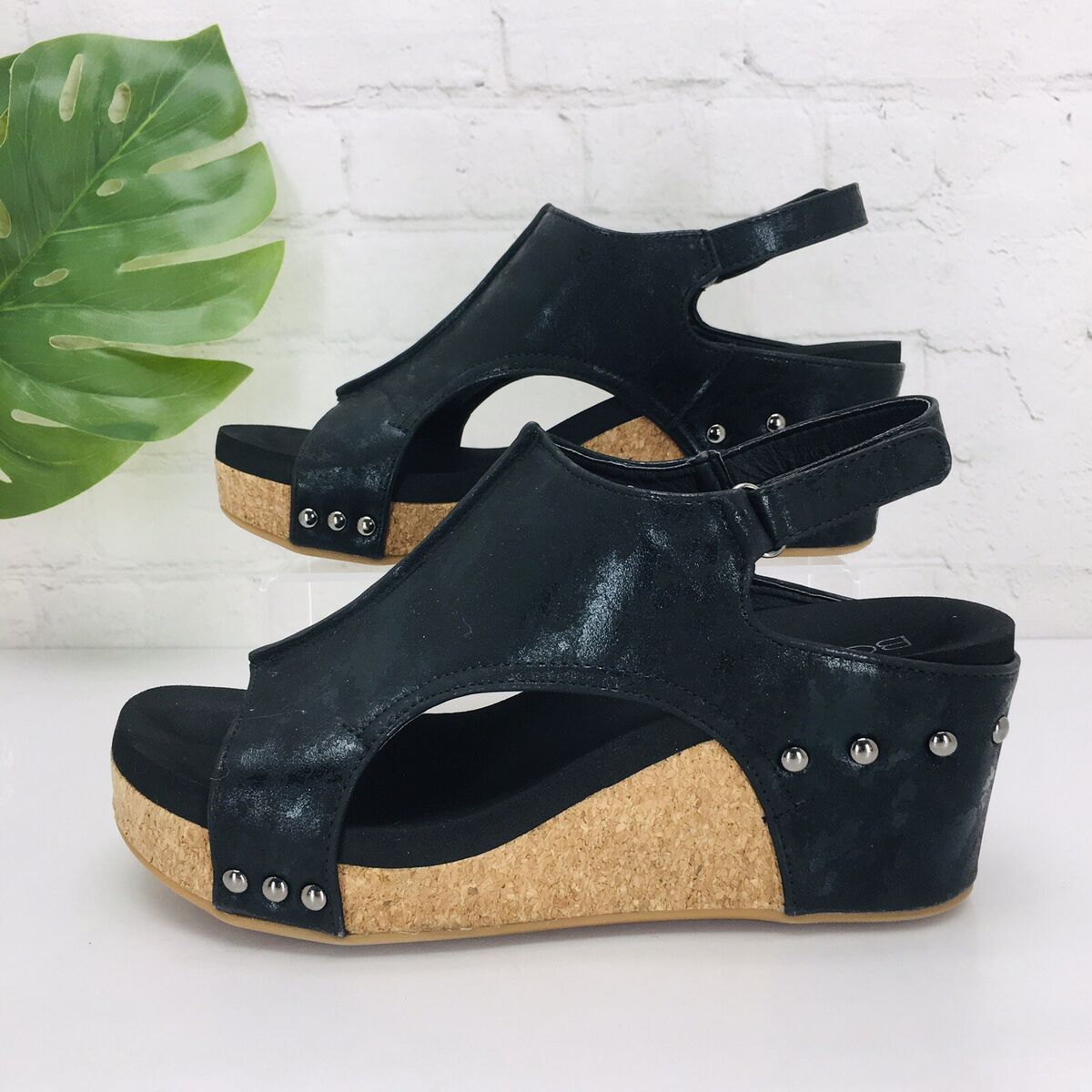 Suede Carley Wedges (ca) (b-4) Suede Carley Wedges (ca) (b-4)