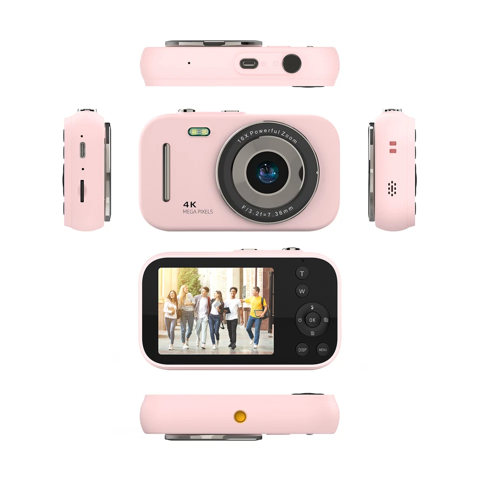 4K Digital  Portable Digital Video  48MP 2.8 Inch IPS Screen O7T8 - Image 2 of 4