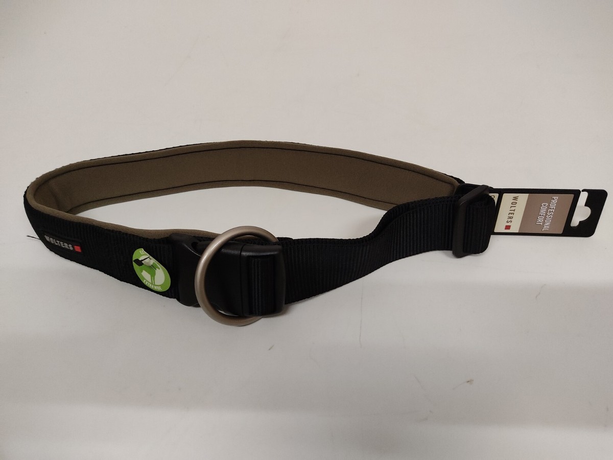 Wolters Halsband Professional Comfort – Gepolstertes Neopren-Halsband Für Hunde, Halsumfang 70-80 Cm, Schwarz/braun