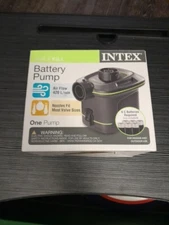 INTEX 6C Cell Quick Fill Battery Air Pump For Inflatable Pools/Airbed/Inflatable
