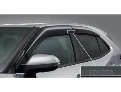 Genuine TOYOTA RV Wide Side Visor Yaris Cross MXPB10 MXPB15 MXPJ10