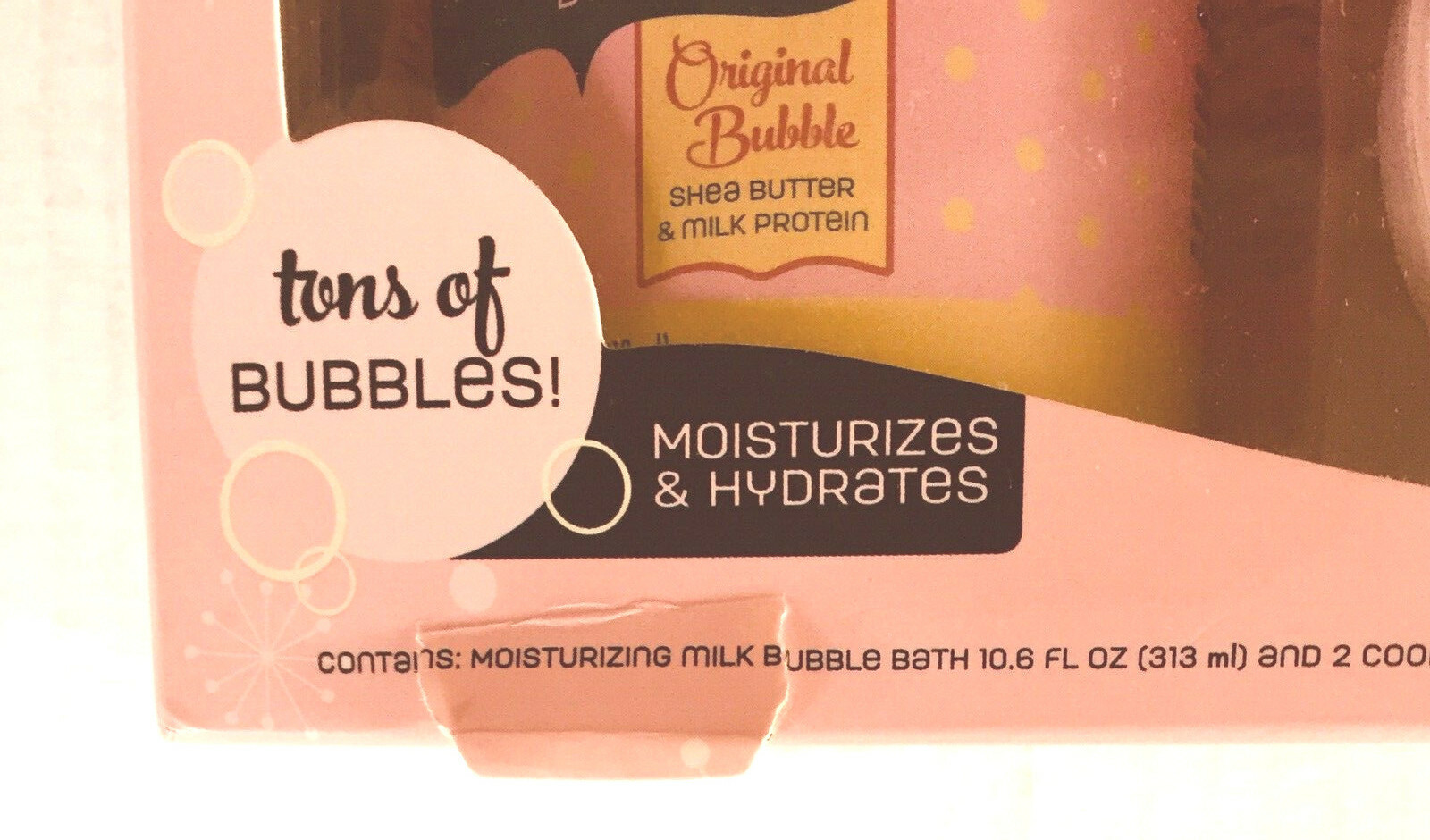 Luxe Milk & Cookies Bubble Bath and Bath Bombs Tub Time Retreat by Mr