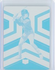 2023 Panini Chronicles Vertex CARSON WILLIAMS RC Rookie Cyan Printing Plate 1/1