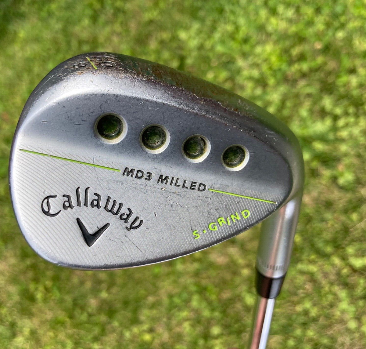 Callaway MD3 Milled Lob Wedge 60° S-Grind - Acier, Droitier, Très Bon état Occasion