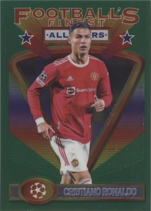 激レア！Topps Finest RONALDO インサート 世界150枚限定 2021-22 Topps Finest Flashbacks UCL Cristiano Ronaldo #7 for sale
