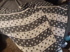 Disney  star print 100, percent viscose scarf wrap Disney Parks Paris