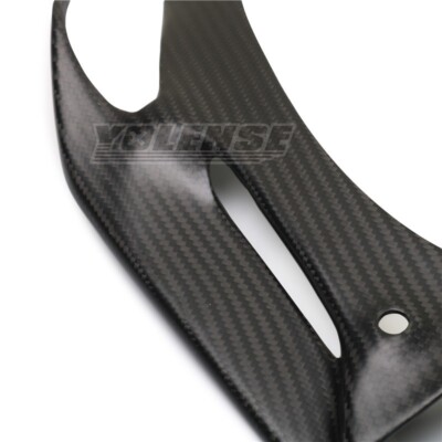 Carbon Fiber Front Fairing Aerodynamic Winglets Cover For ZX