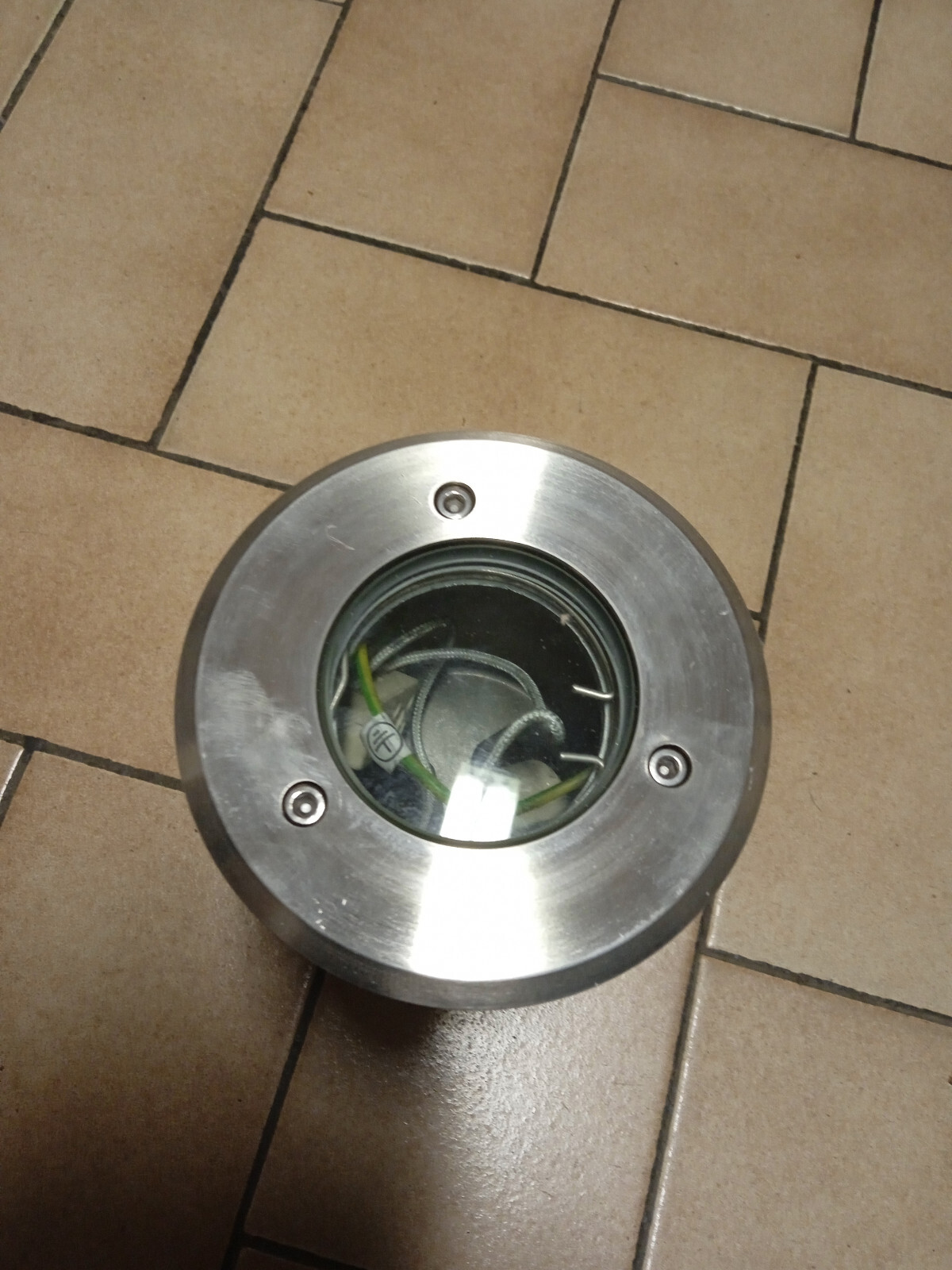 Spot encastrer au sol anti-éblouissement orientable pour jardin