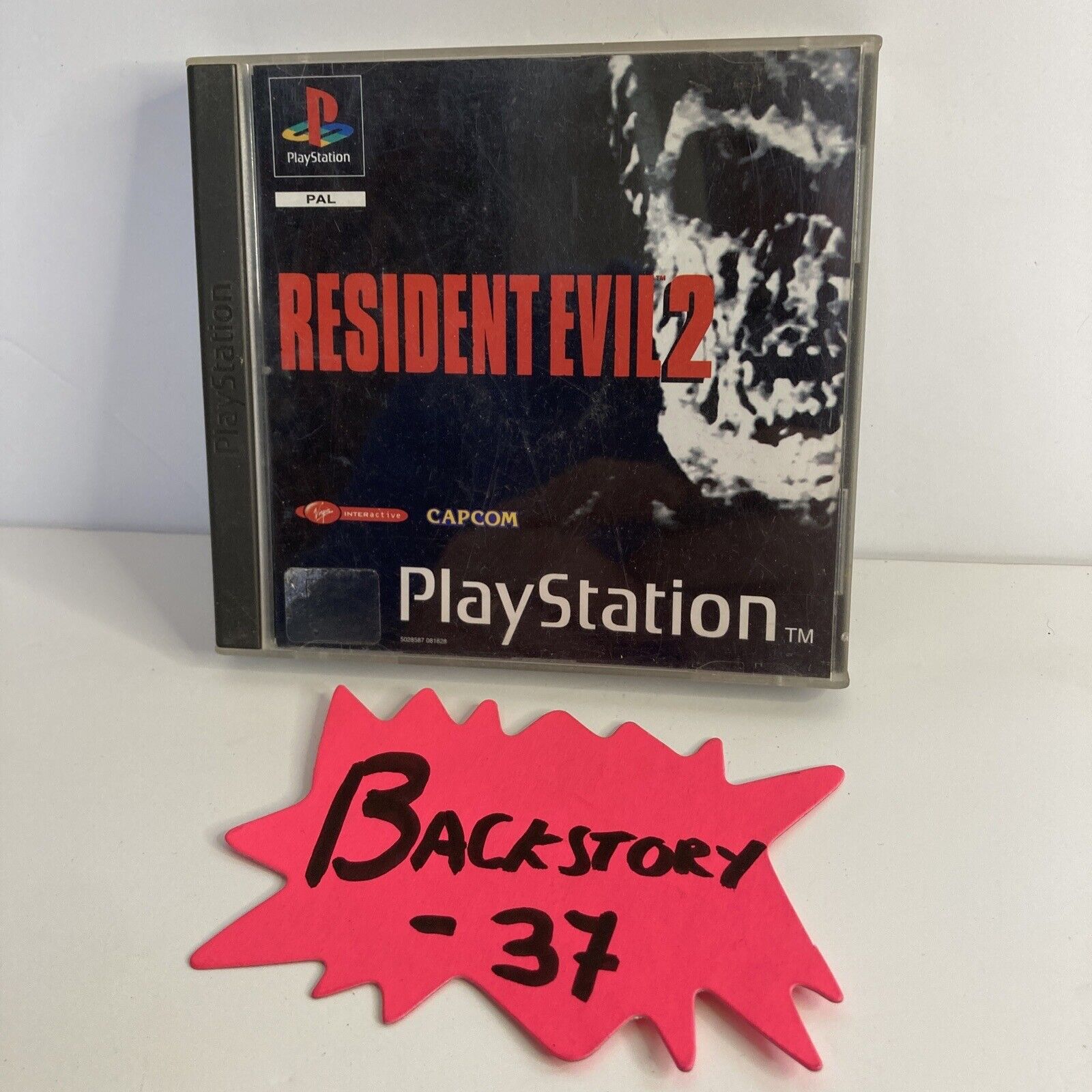 jeu  PS1 ,  RESIDENT EVIL 2 PlayStation 1 Sony Capcom 2 CD Virgin Interactive