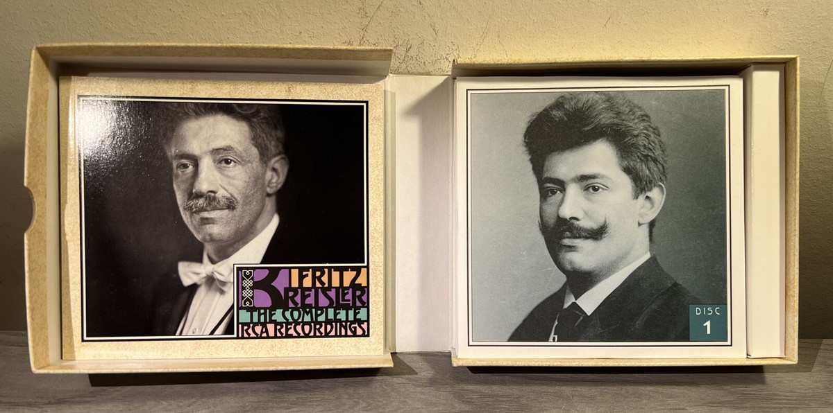 クラシック Fritz Kreisler, Complete RCA Recordings Fritz Kreisler – The Complete RCA Recordings – Box Set
