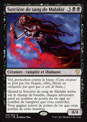 MRM FR/VF Sorci�re de sang de Malakir - Malakir Bloodwitch MTG Magic C17