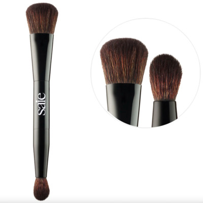 Saie The Double-Ended Sculpting Brush - Highlight, Sculpt, & Conceal - BNIB