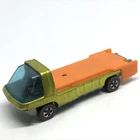 Hot Wheels Redline The Heavyweights Dump Truck 1969 Yellow Gray Int. - Hong Kong