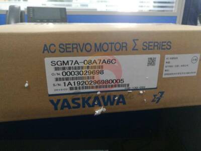 ONE NEW Yaskawa SGM7A-08A7A6C AC Servo Motor
