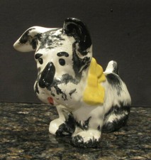 1951 Vintage Scottish Terrier Scottie Dog Ceramic Planter