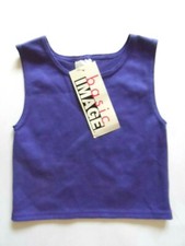 Basic Image Girls Tank Top - Purple Size: L   
